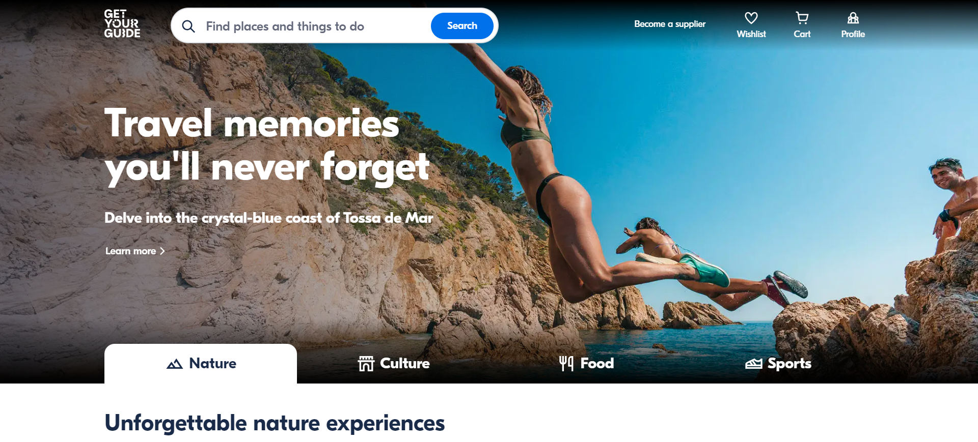 GetYourGuide platform for Morocco hiking