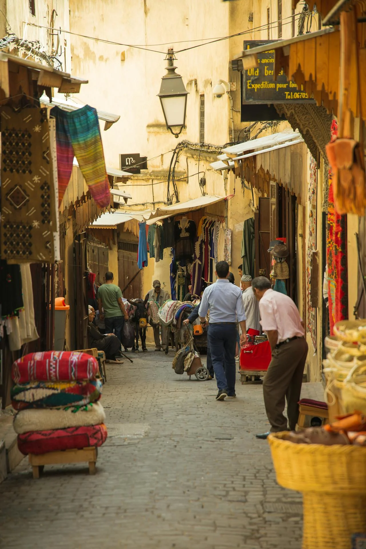 Talaa Kebira main street Fes medina